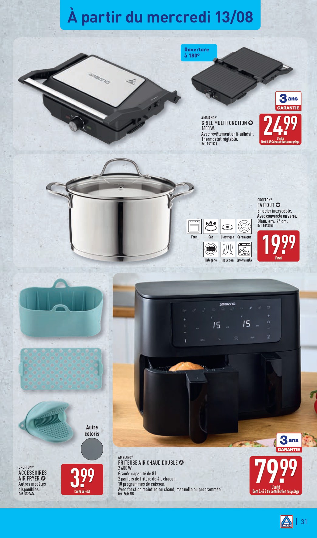 aldi - Catalogue ALDI valable du 12/08 au 18/08 - page: 33