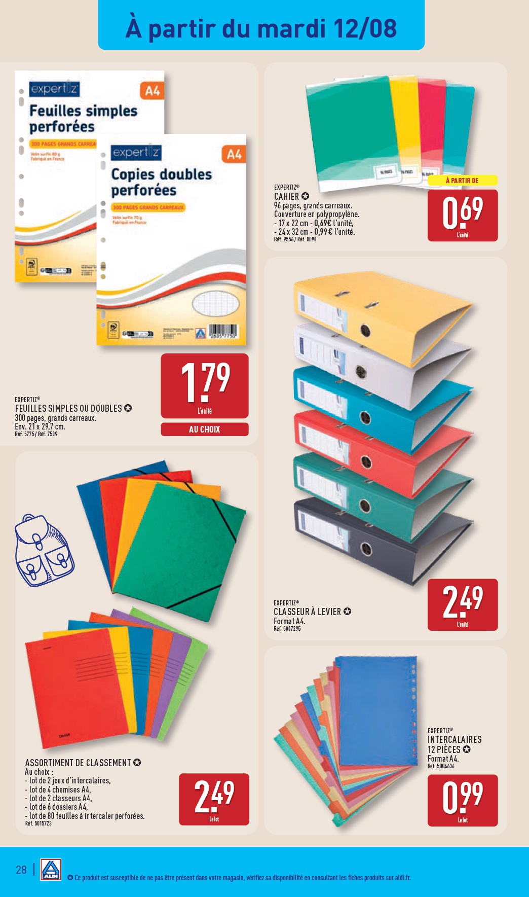 aldi - Catalogue ALDI valable du 12/08 au 18/08 - page: 30