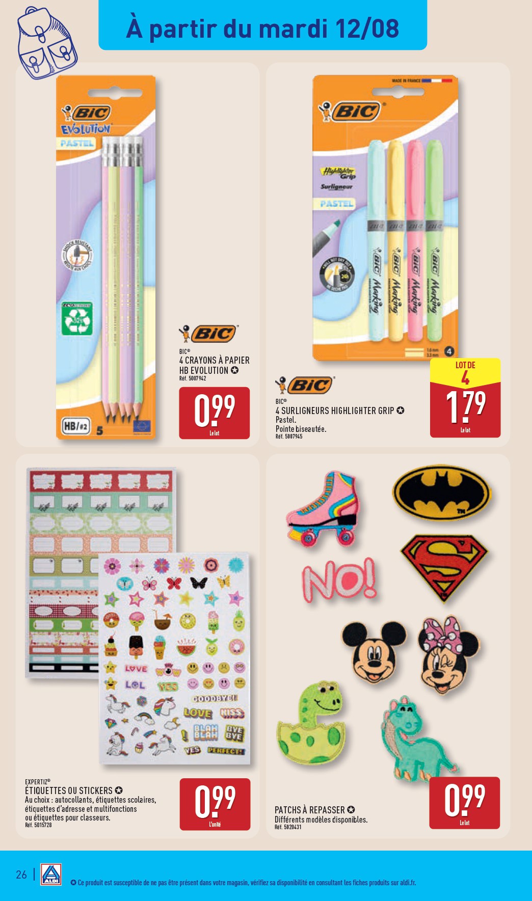 aldi - Catalogue ALDI valable du 12/08 au 18/08 - page: 28