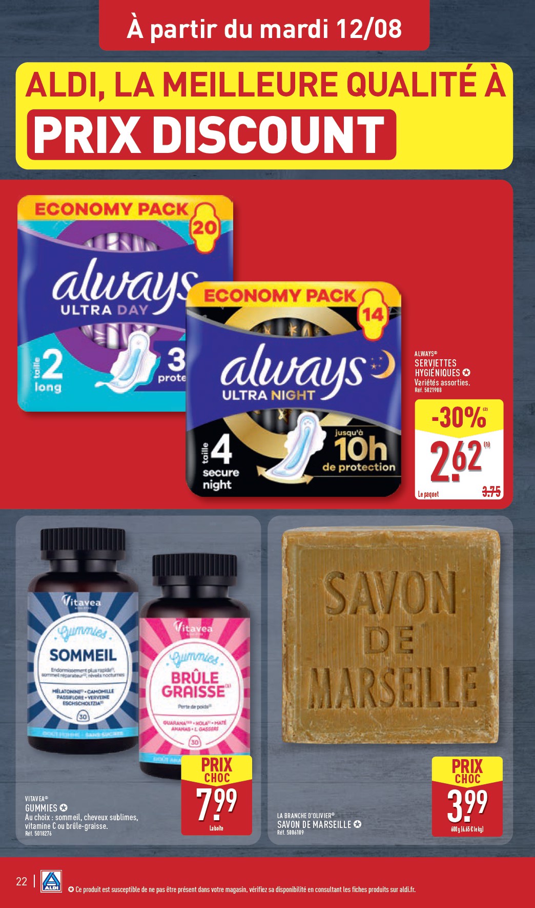 aldi - Catalogue ALDI valable du 12/08 au 18/08 - page: 24