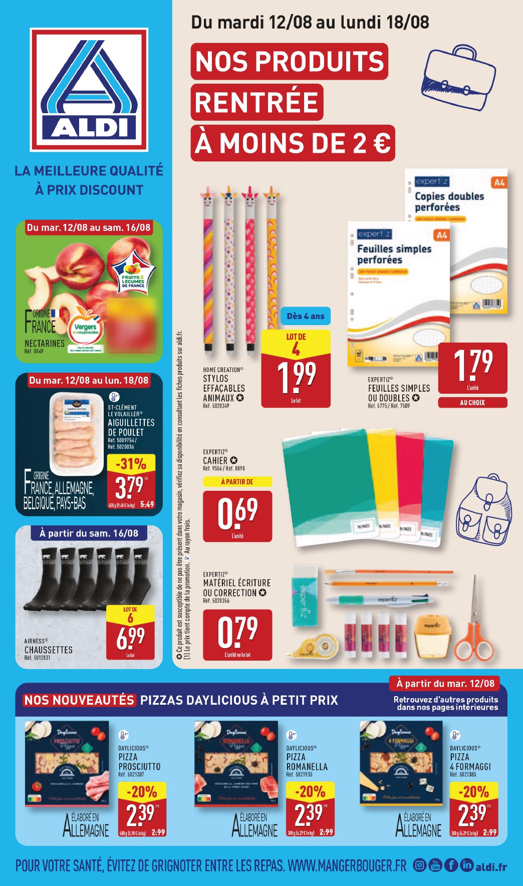 aldi - Catalogue ALDI valable du 12/08 au 18/08