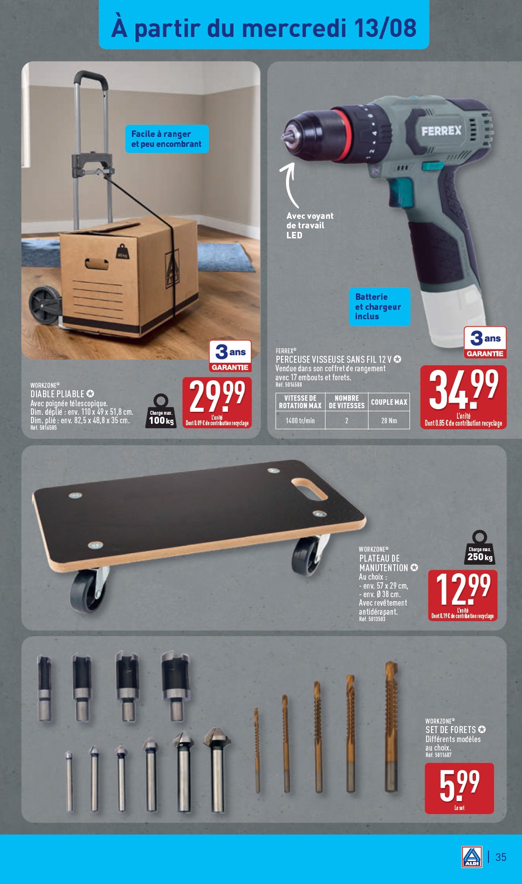 aldi - Catalogue ALDI valable du 12/08 au 18/08 - page: 37