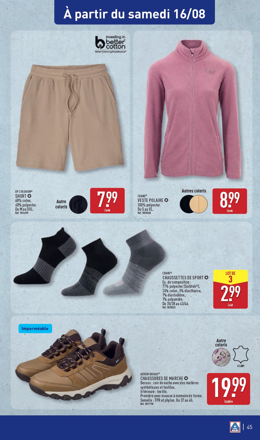 aldi - Catalogue ALDI valable du 12/08 au 18/08 - page: 47