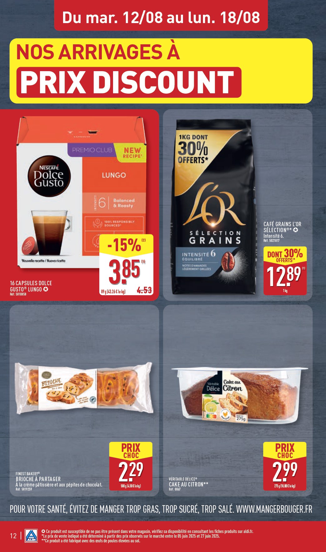 aldi - Catalogue ALDI valable du 12/08 au 18/08 - page: 14