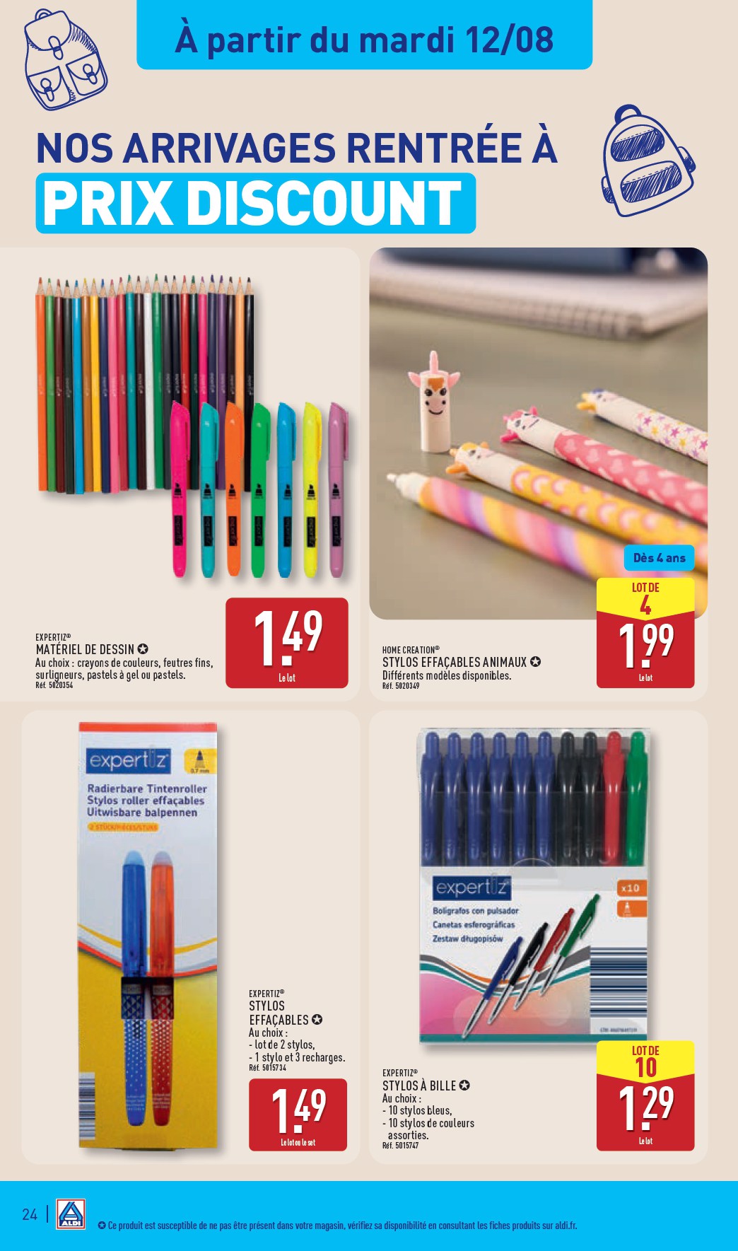 aldi - Catalogue ALDI valable du 12/08 au 18/08 - page: 26