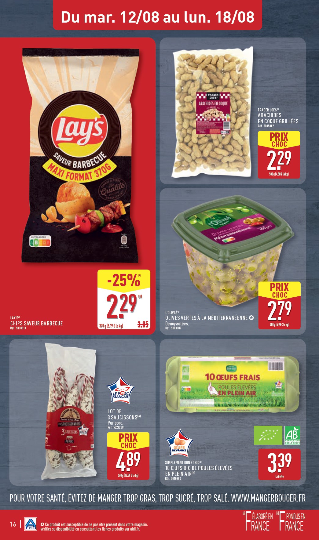 aldi - Catalogue ALDI valable du 12/08 au 18/08 - page: 18