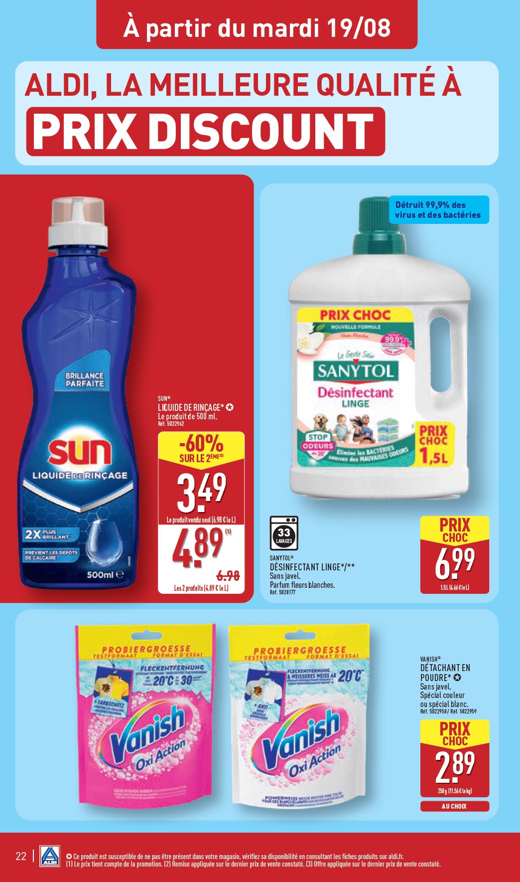 aldi - Catalogue ALDI valable du 19/08 au 25/08 - page: 24 aldi - Catalogue ALDI valable du 19/08 au 25/08 - page: 24