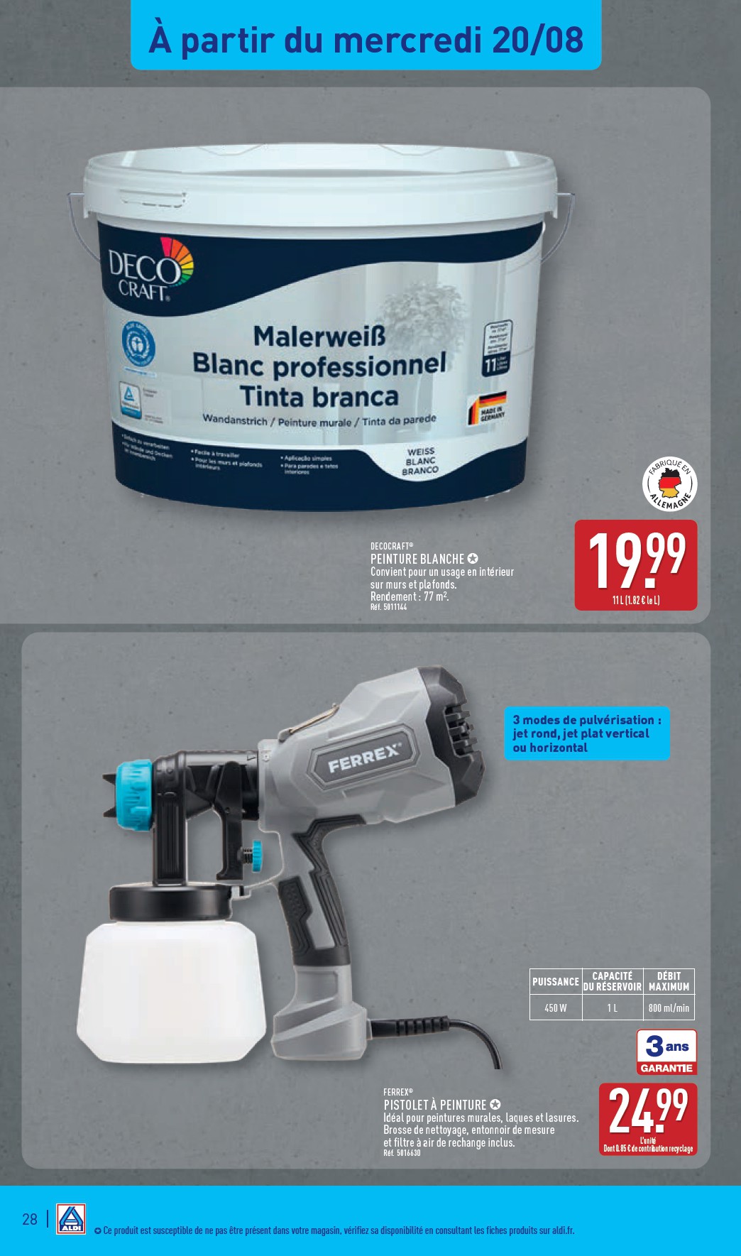 aldi - Catalogue ALDI valable du 19/08 au 25/08 - page: 30 aldi - Catalogue ALDI valable du 19/08 au 25/08 - page: 30