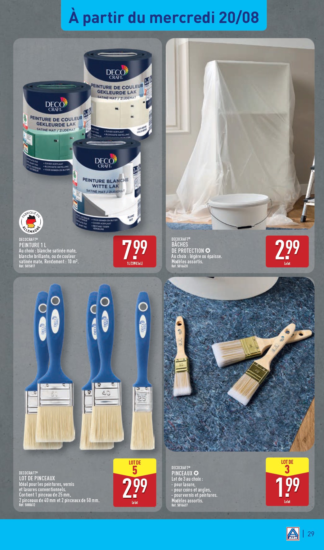 aldi - Catalogue ALDI valable du 19/08 au 25/08 - page: 31 aldi - Catalogue ALDI valable du 19/08 au 25/08 - page: 31