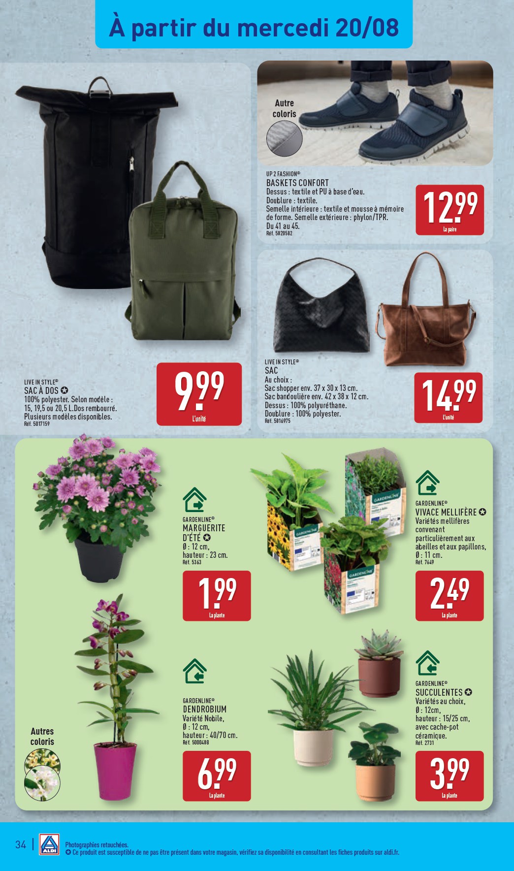 aldi - Catalogue ALDI valable du 19/08 au 25/08 - page: 36 aldi - Catalogue ALDI valable du 19/08 au 25/08 - page: 36