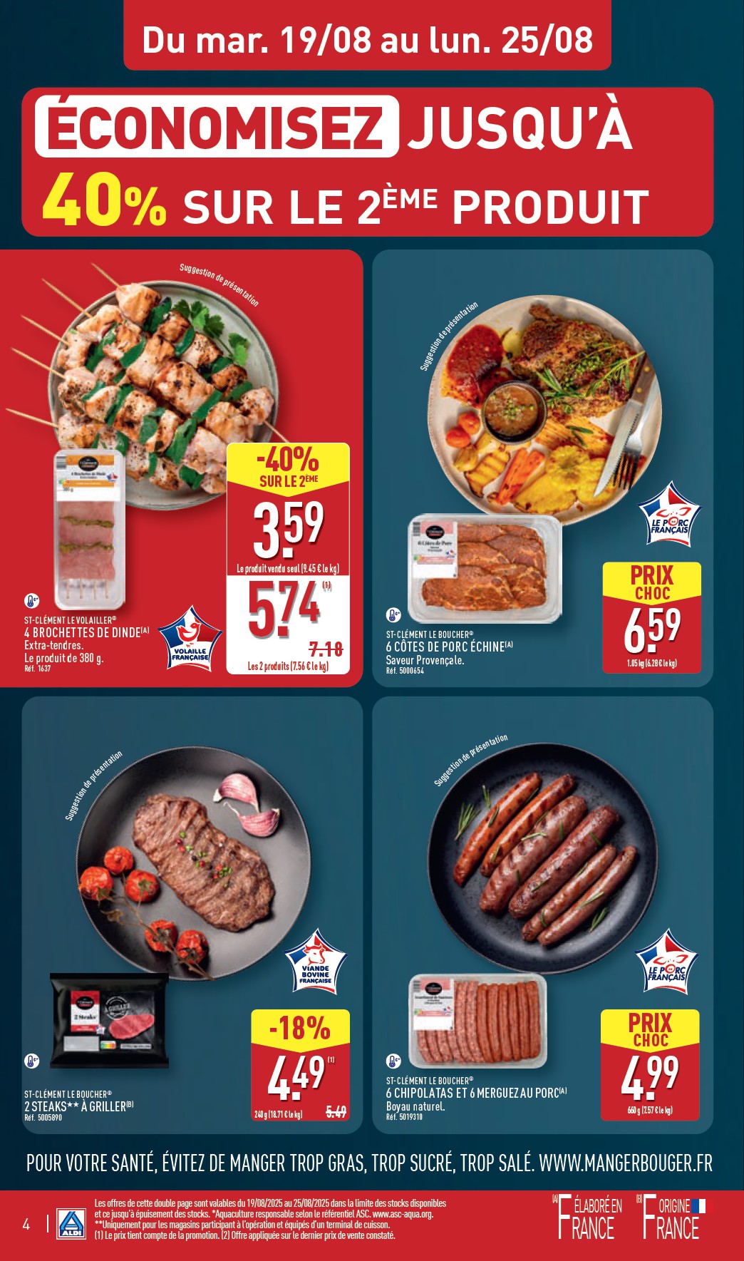 aldi - Catalogue ALDI valable du 19/08 au 25/08 - page: 6 aldi - Catalogue ALDI valable du 19/08 au 25/08 - page: 6