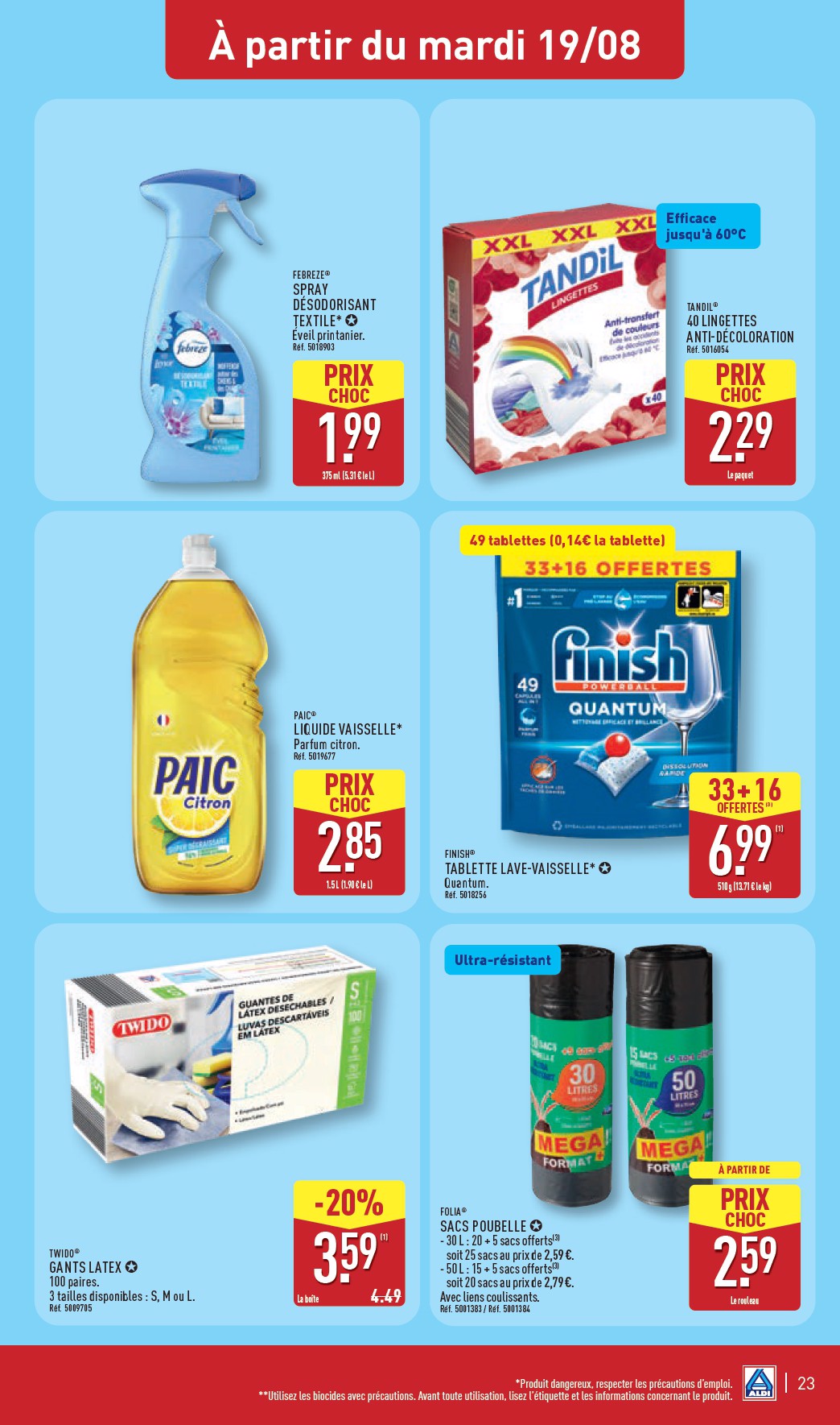 aldi - Catalogue ALDI valable du 19/08 au 25/08 - page: 25 aldi - Catalogue ALDI valable du 19/08 au 25/08 - page: 25