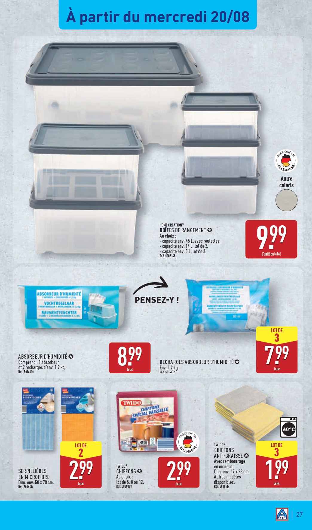 aldi - Catalogue ALDI valable du 19/08 au 25/08 - page: 29 aldi - Catalogue ALDI valable du 19/08 au 25/08 - page: 29
