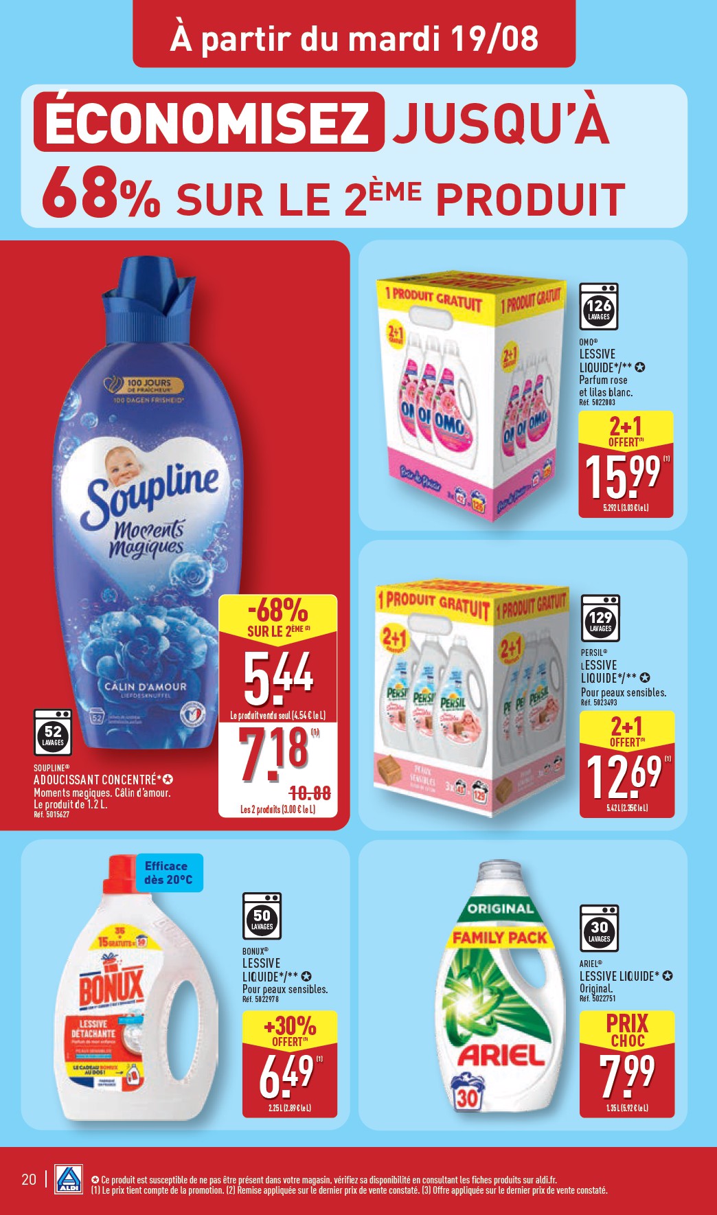 aldi - Catalogue ALDI valable du 19/08 au 25/08 - page: 22 aldi - Catalogue ALDI valable du 19/08 au 25/08 - page: 22