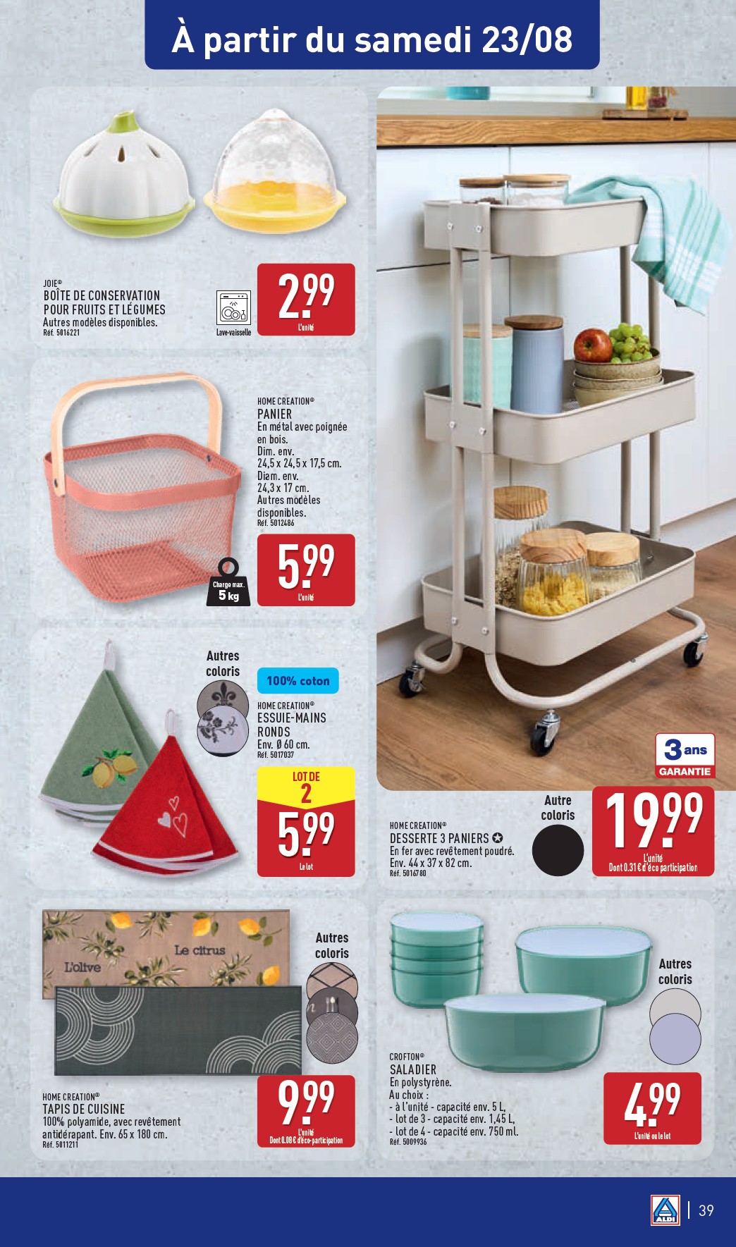 aldi - Catalogue ALDI valable du 19/08 au 25/08 - page: 41 aldi - Catalogue ALDI valable du 19/08 au 25/08 - page: 41