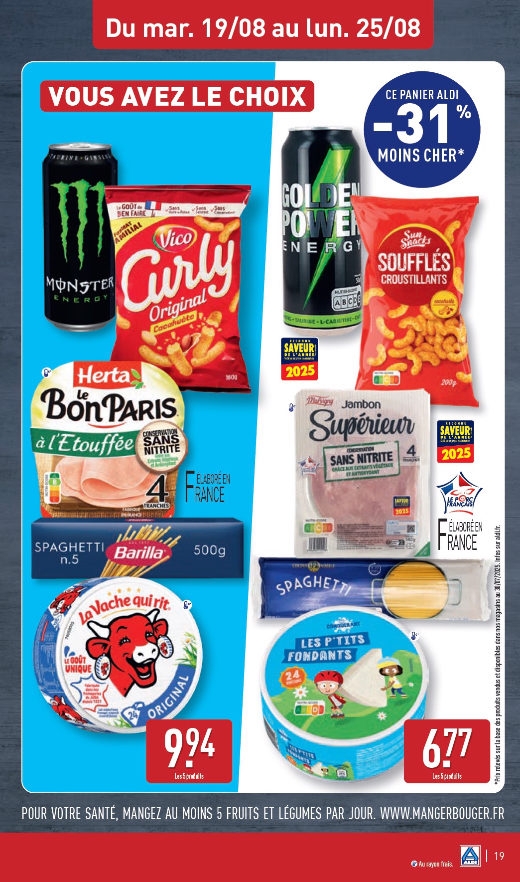 aldi - Catalogue ALDI valable du 19/08 au 25/08 - page: 21 aldi - Catalogue ALDI valable du 19/08 au 25/08 - page: 21