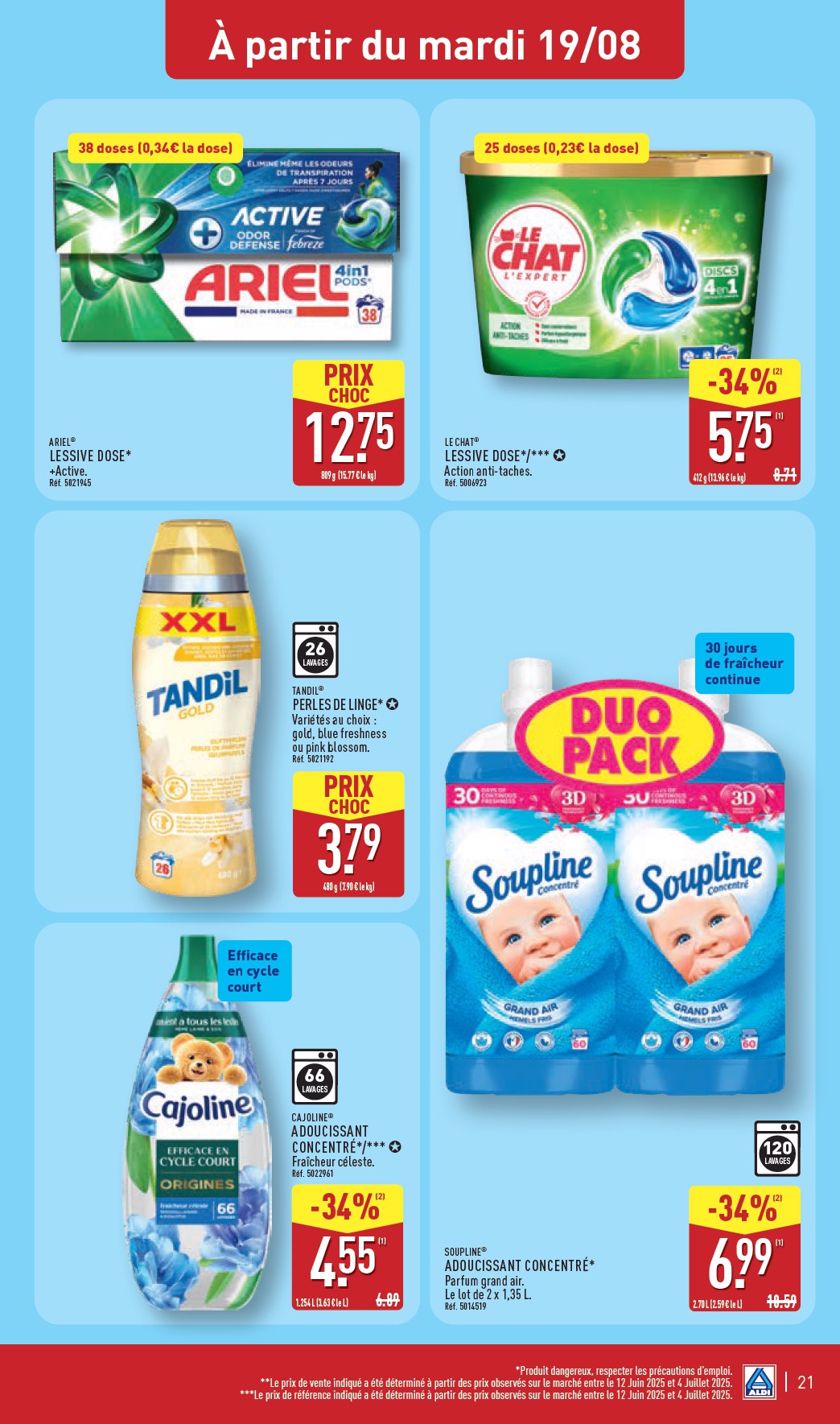 aldi - Catalogue ALDI valable du 19/08 au 25/08 - page: 23 aldi - Catalogue ALDI valable du 19/08 au 25/08 - page: 23