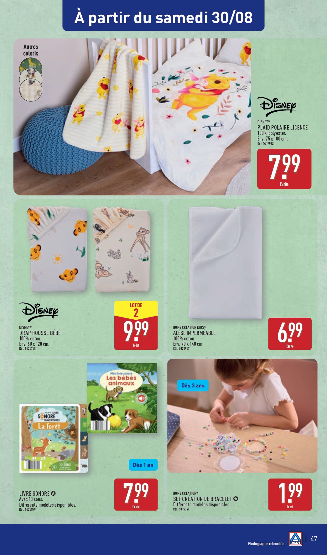aldi - Catalogue ALDI valable du 26/08 au 01/09 - page: 50 aldi - Catalogue ALDI valable du 26/08 au 01/09 - page: 50