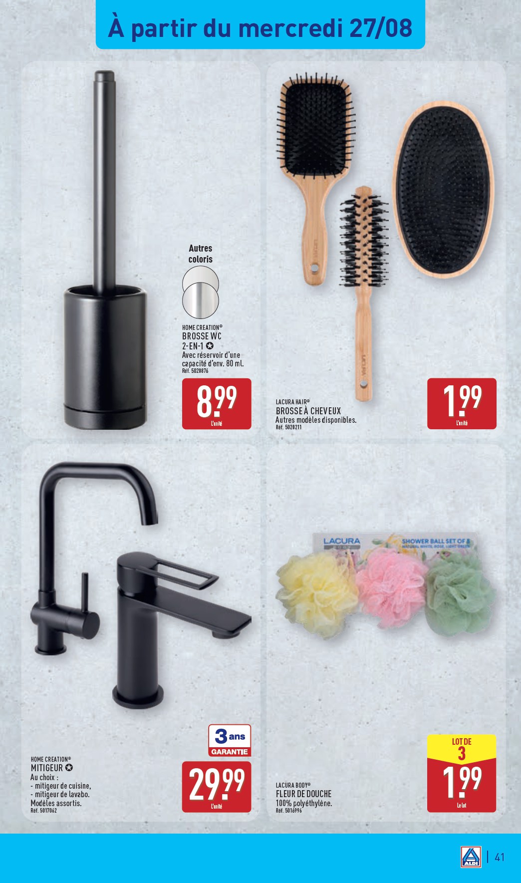 aldi - Catalogue ALDI valable du 26/08 au 01/09 - page: 44 aldi - Catalogue ALDI valable du 26/08 au 01/09 - page: 44