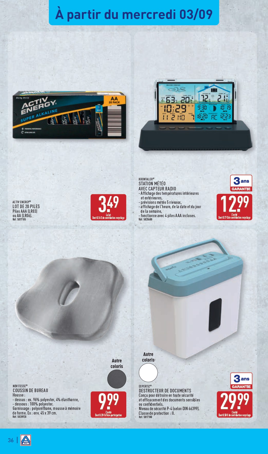 aldi - Catalogue ALDI valable du 02/09 au 08/09 - page: 39 aldi - Catalogue ALDI valable du 02/09 au 08/09 - page: 39