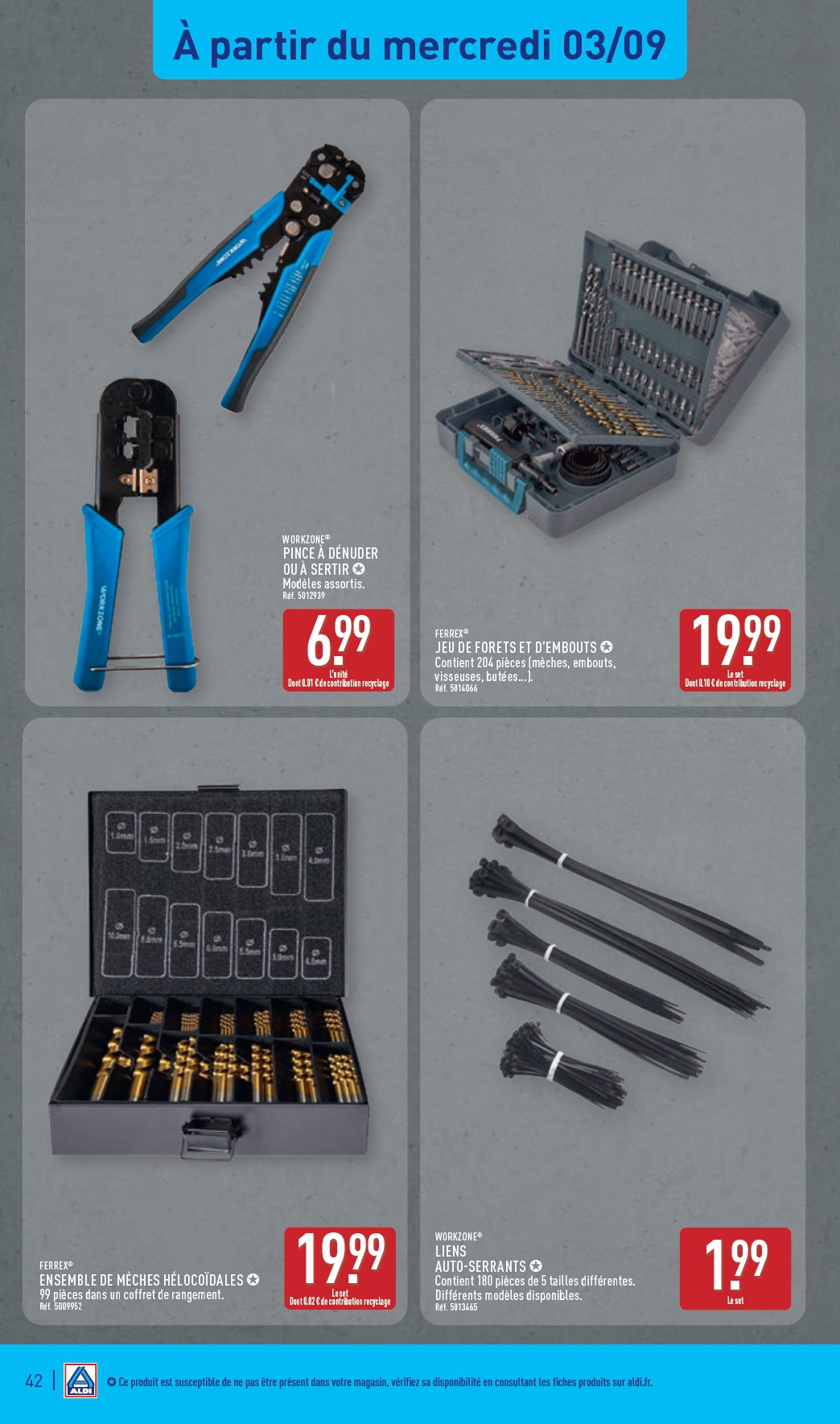aldi - Catalogue ALDI valable du 02/09 au 08/09 - page: 45 aldi - Catalogue ALDI valable du 02/09 au 08/09 - page: 45