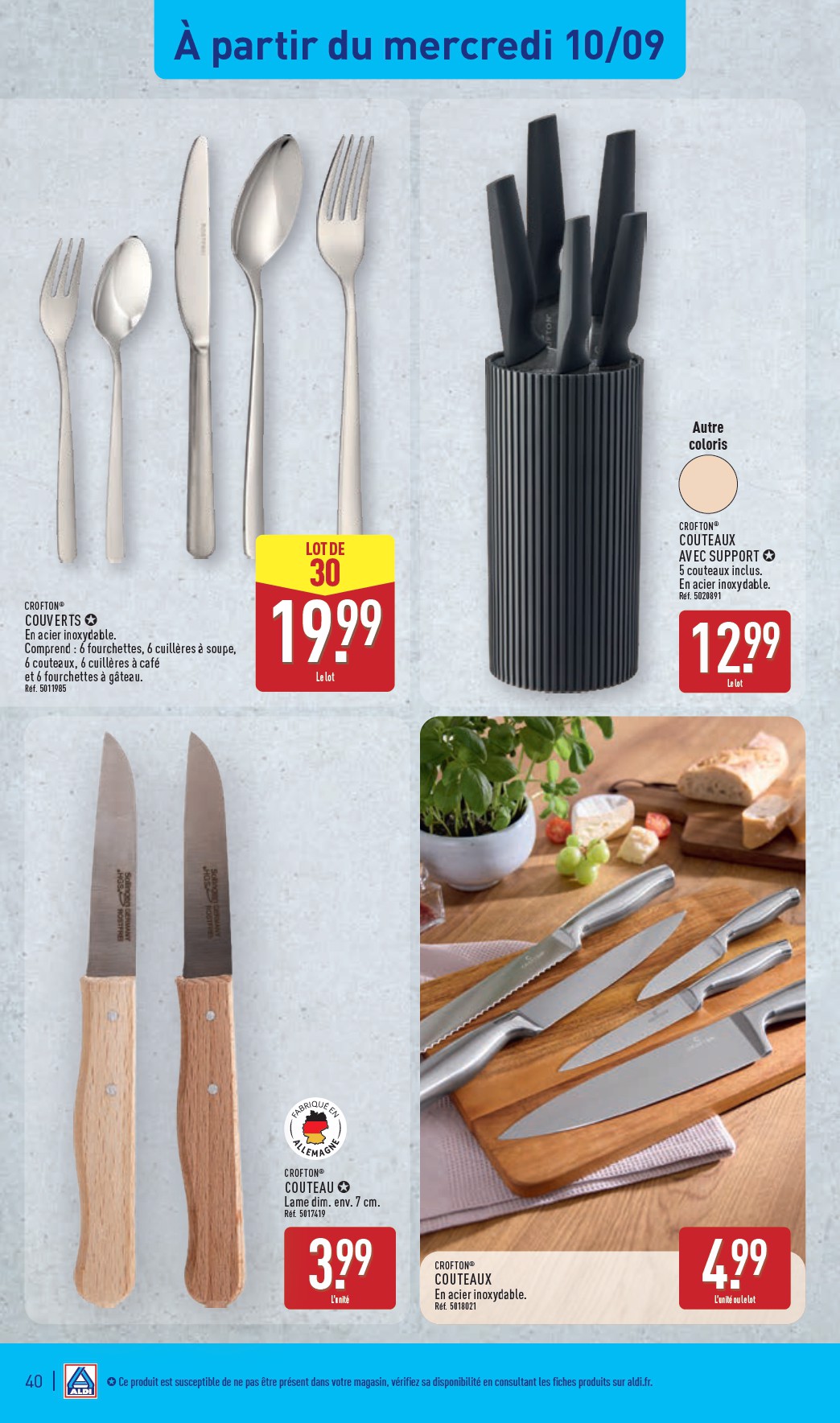 aldi - Catalogue ALDI valable du 09/09 au 15/09 - page: 43 aldi - Catalogue ALDI valable du 09/09 au 15/09 - page: 43