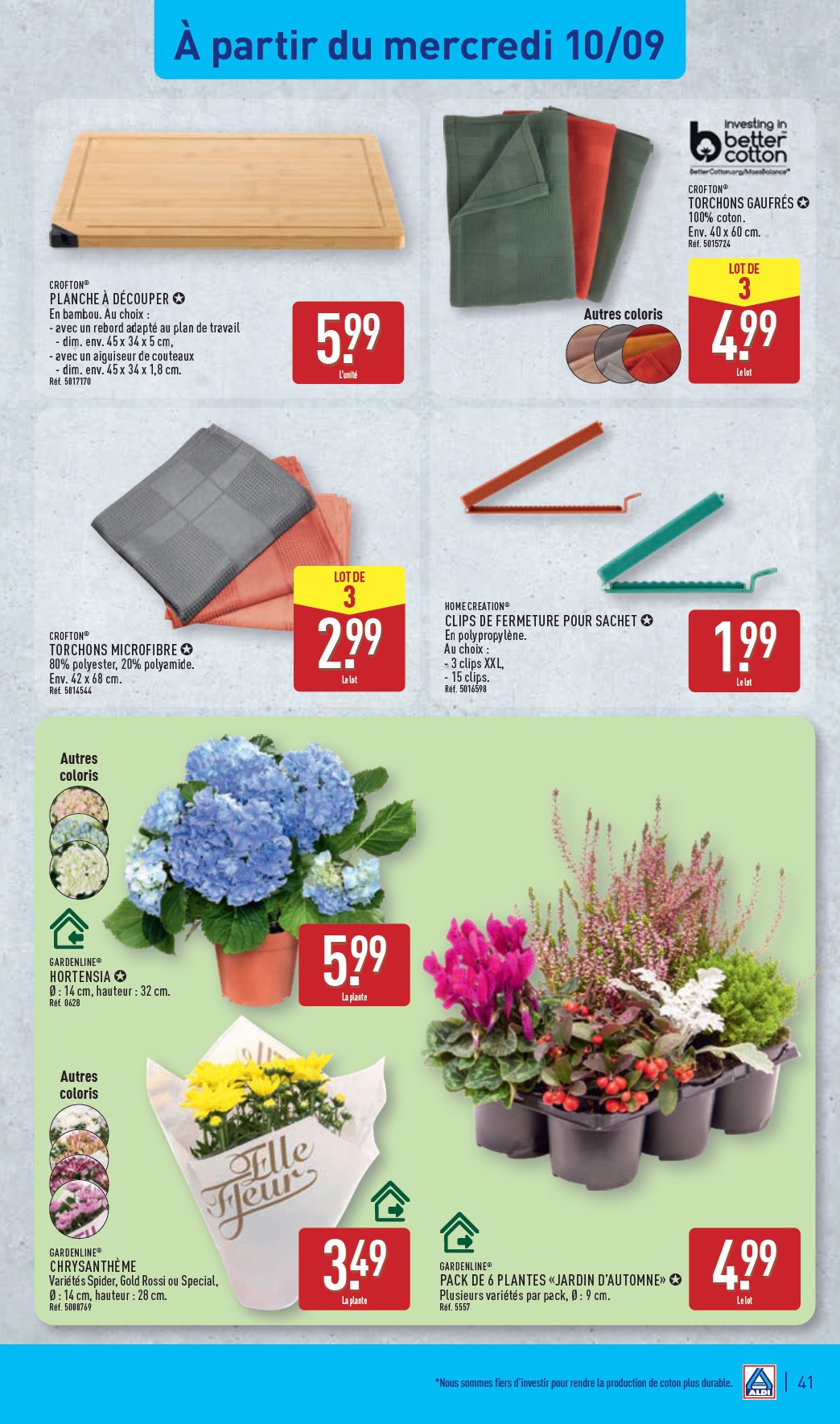 aldi - Catalogue ALDI valable du 09/09 au 15/09 - page: 44 aldi - Catalogue ALDI valable du 09/09 au 15/09 - page: 44