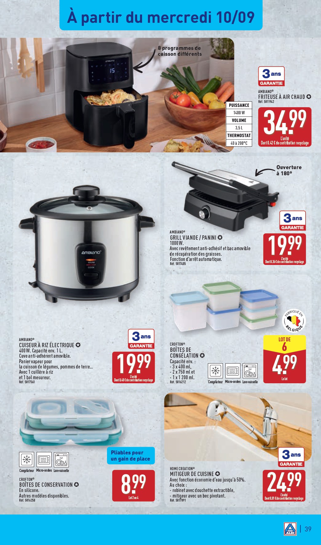aldi - Catalogue ALDI valable du 09/09 au 15/09 - page: 42 aldi - Catalogue ALDI valable du 09/09 au 15/09 - page: 42