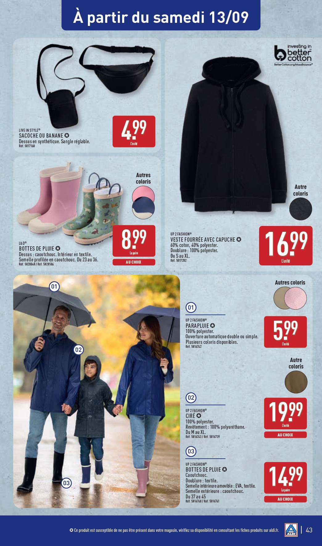 aldi - Catalogue ALDI valable du 09/09 au 15/09 - page: 46 aldi - Catalogue ALDI valable du 09/09 au 15/09 - page: 46