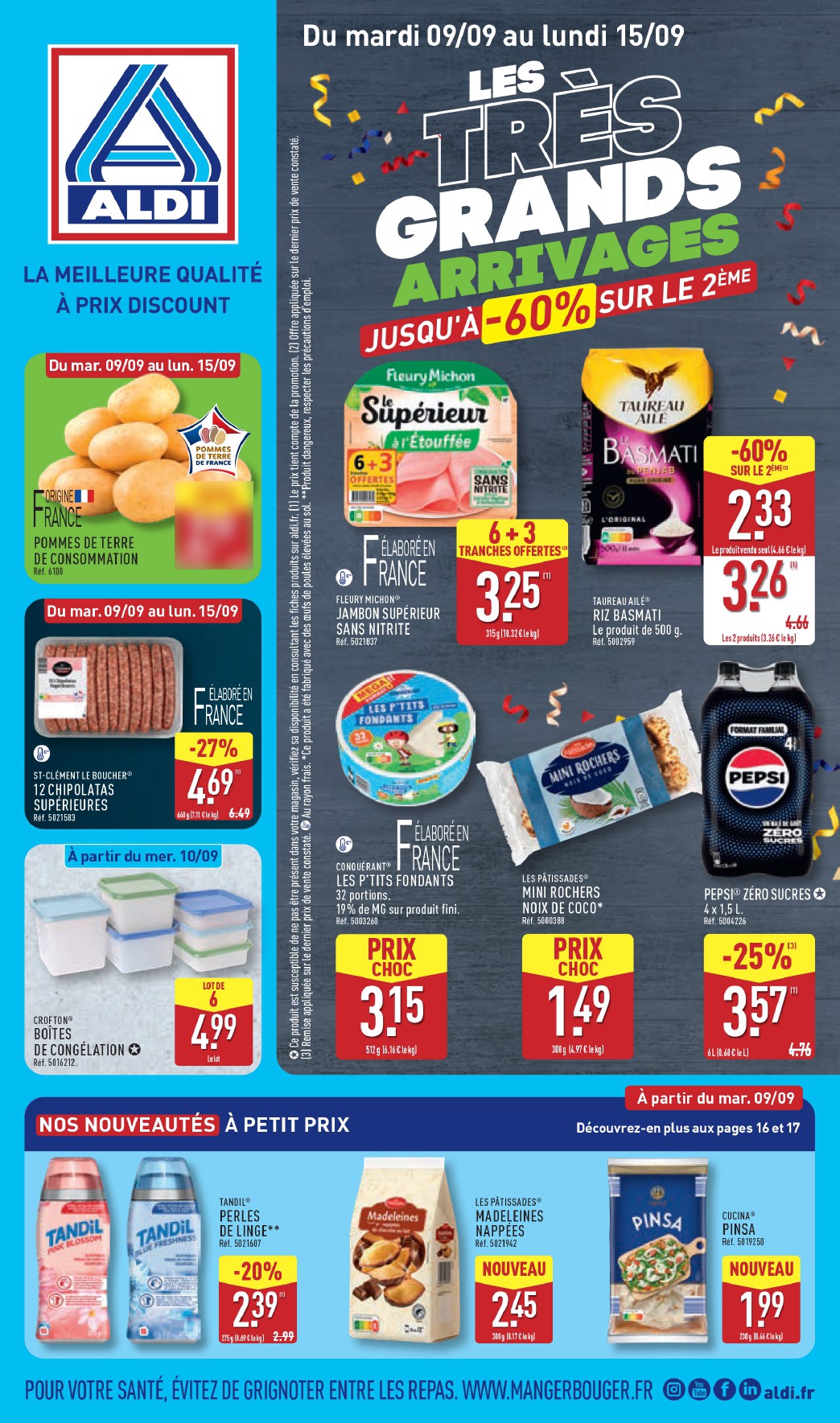 aldi - Catalogue ALDI valable du 09/09 au 15/09