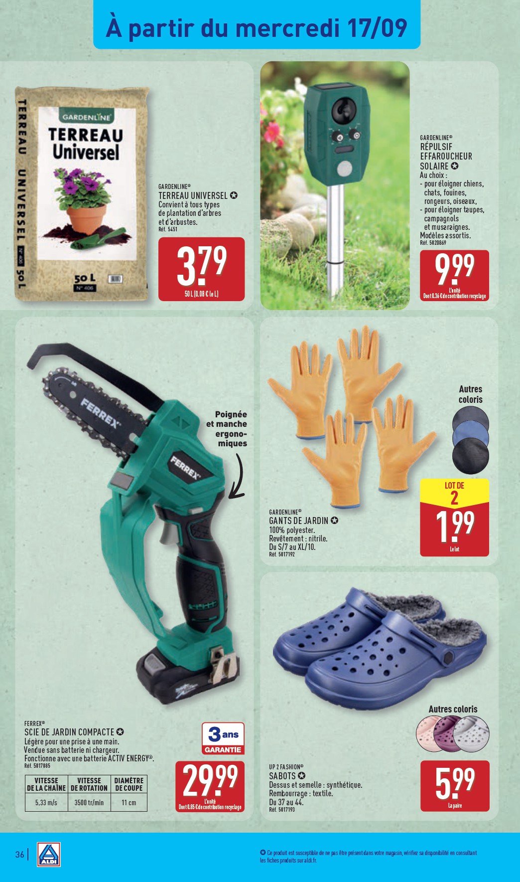aldi - Catalogue ALDI valable du 16/09 au 22/09 - page: 39
