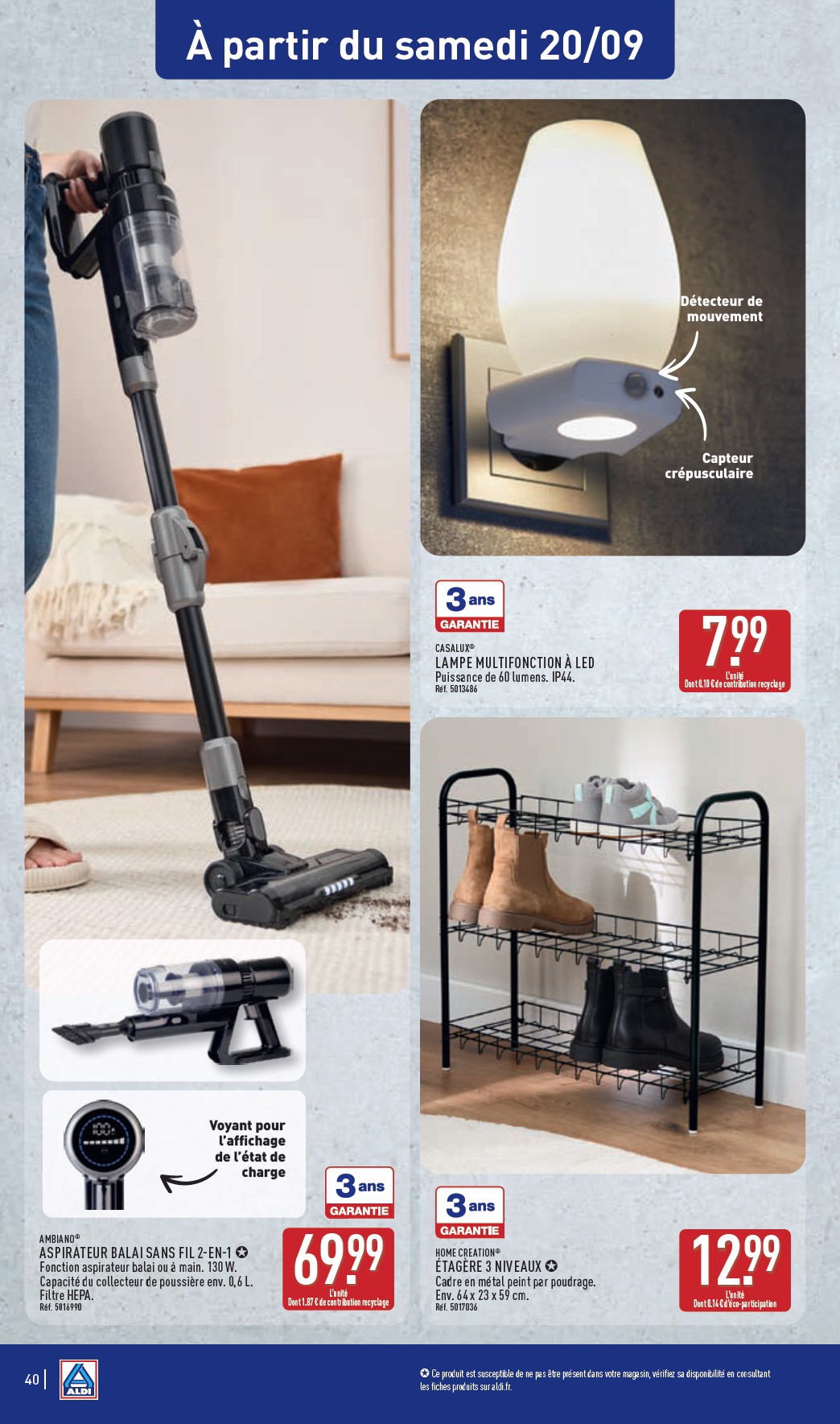 aldi - Catalogue ALDI valable du 16/09 au 22/09 - page: 43