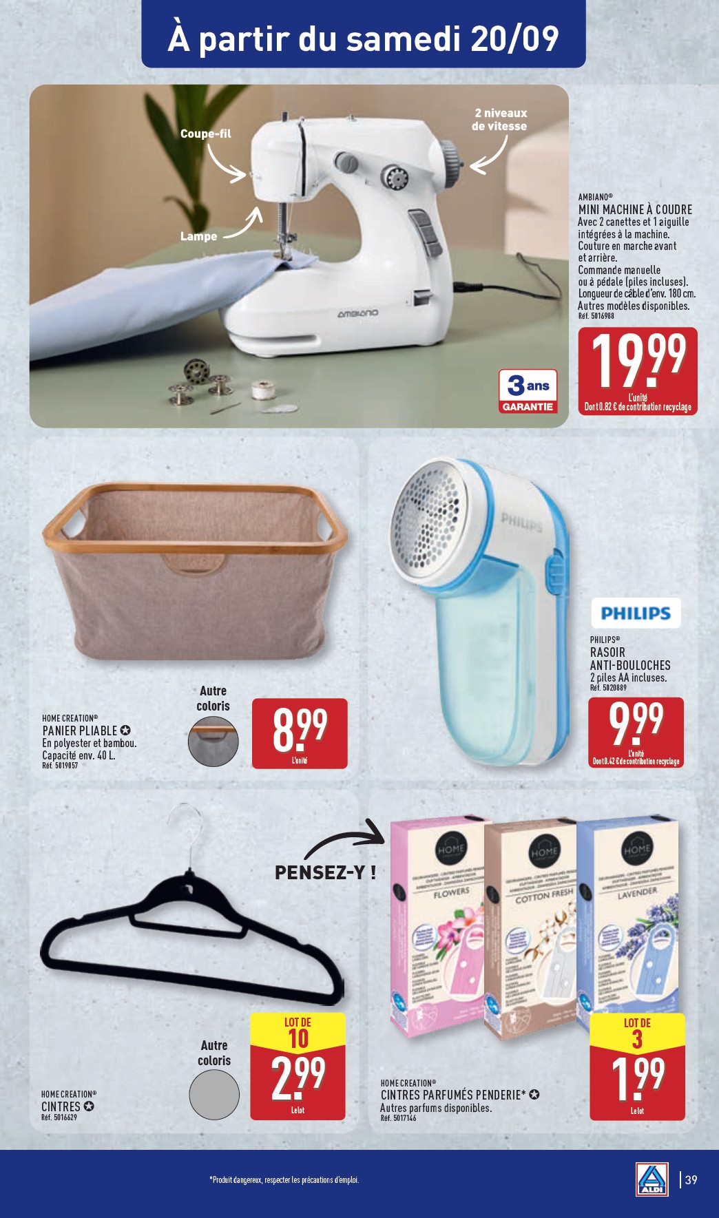 aldi - Catalogue ALDI valable du 16/09 au 22/09 - page: 42
