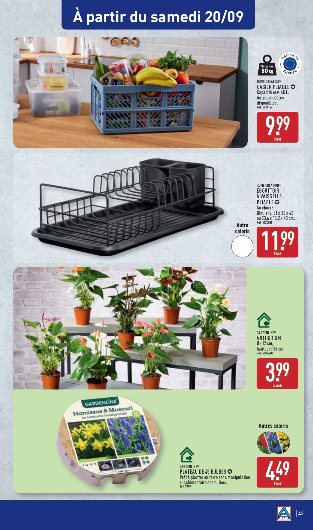 aldi - Catalogue ALDI valable du 16/09 au 22/09 - page: 46