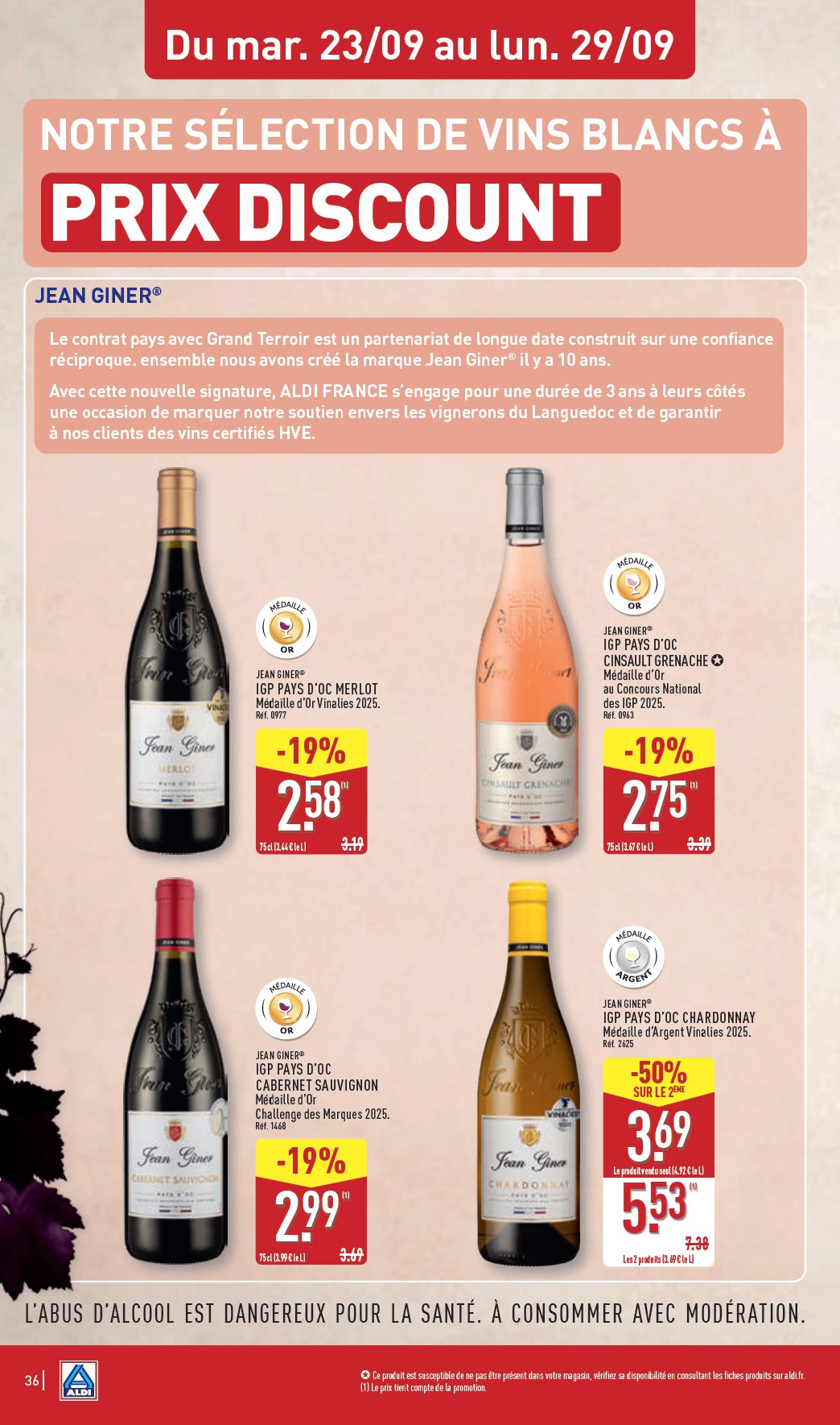 aldi - Catalogue ALDI valable du 23/09 au 29/09 - page: 38