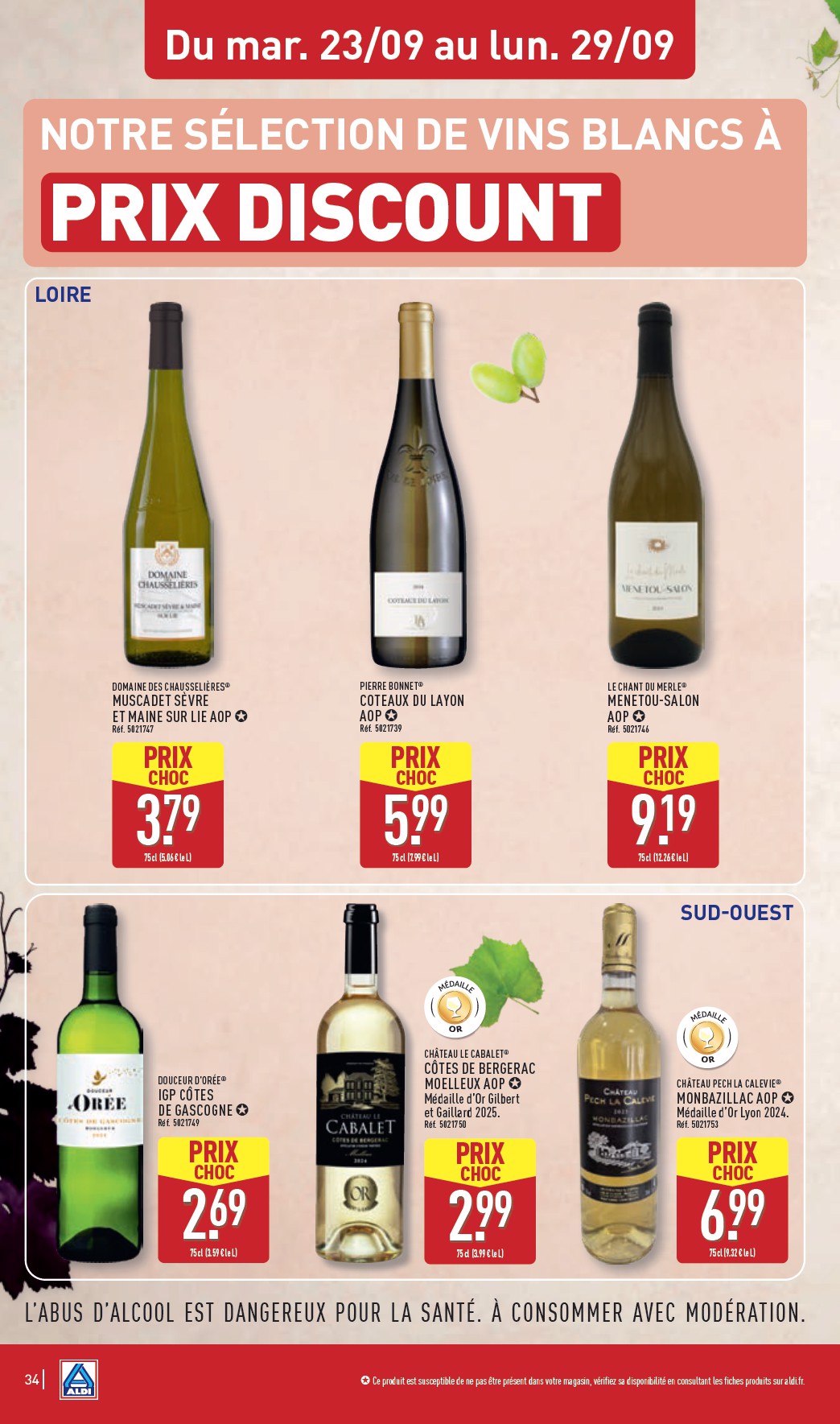 aldi - Catalogue ALDI valable du 23/09 au 29/09 - page: 36