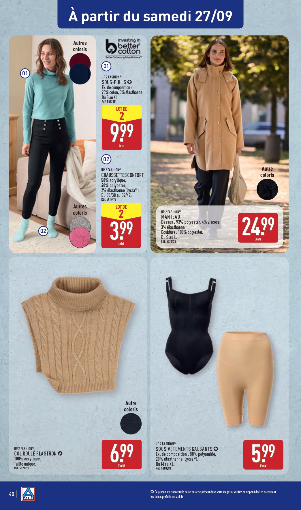 aldi - Catalogue ALDI valable du 23/09 au 29/09 - page: 50