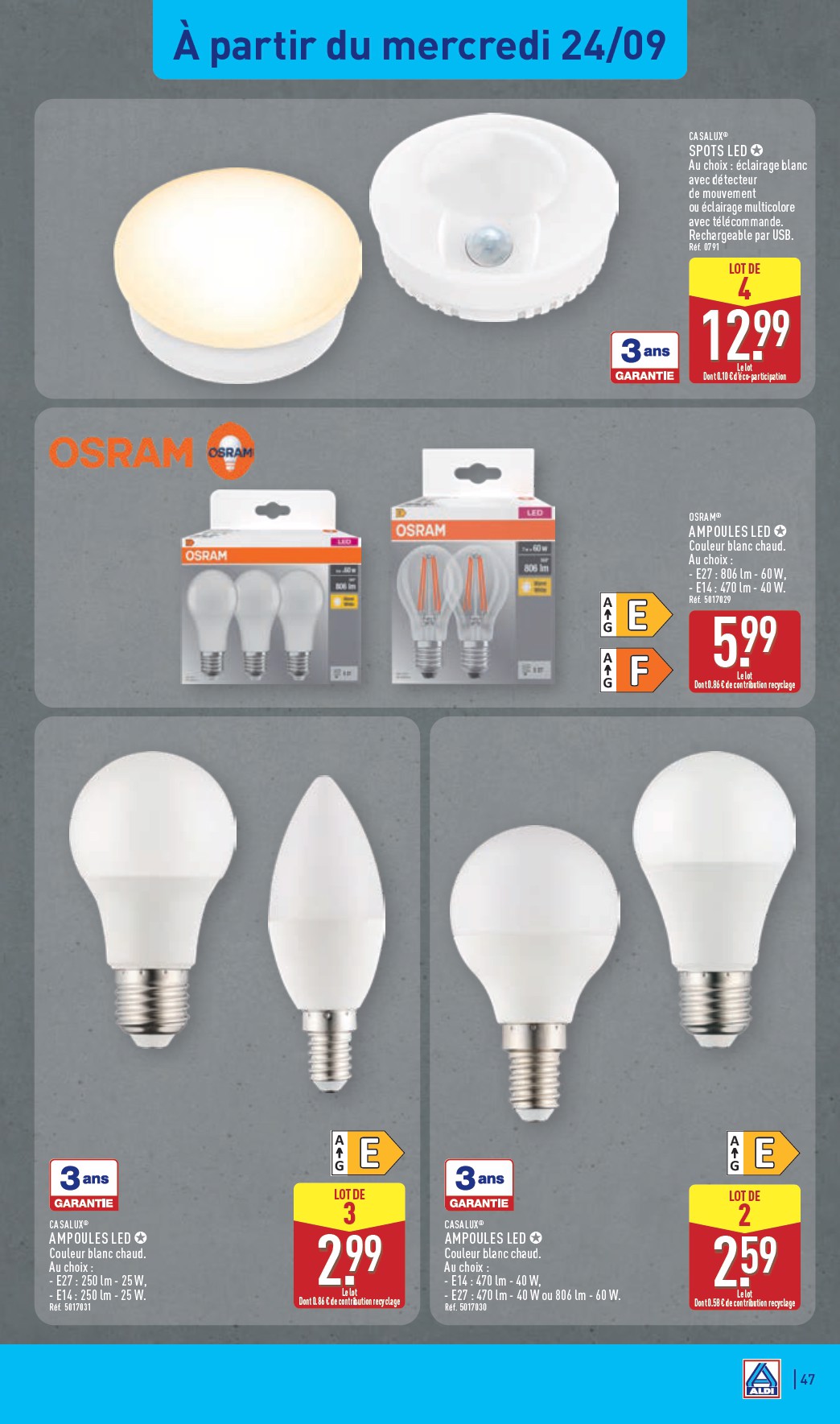 aldi - Catalogue ALDI valable du 23/09 au 29/09 - page: 49