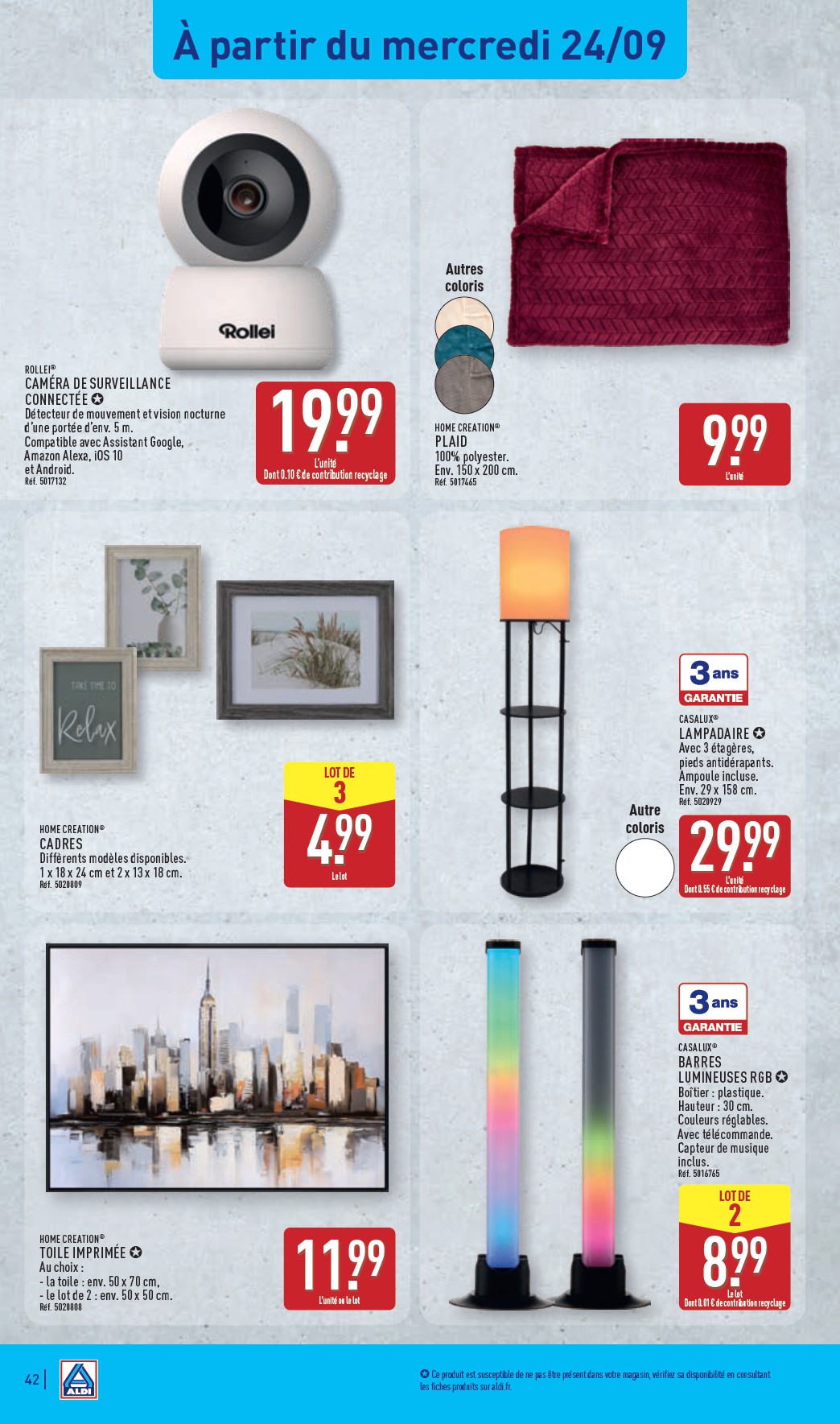aldi - Catalogue ALDI valable du 23/09 au 29/09 - page: 44