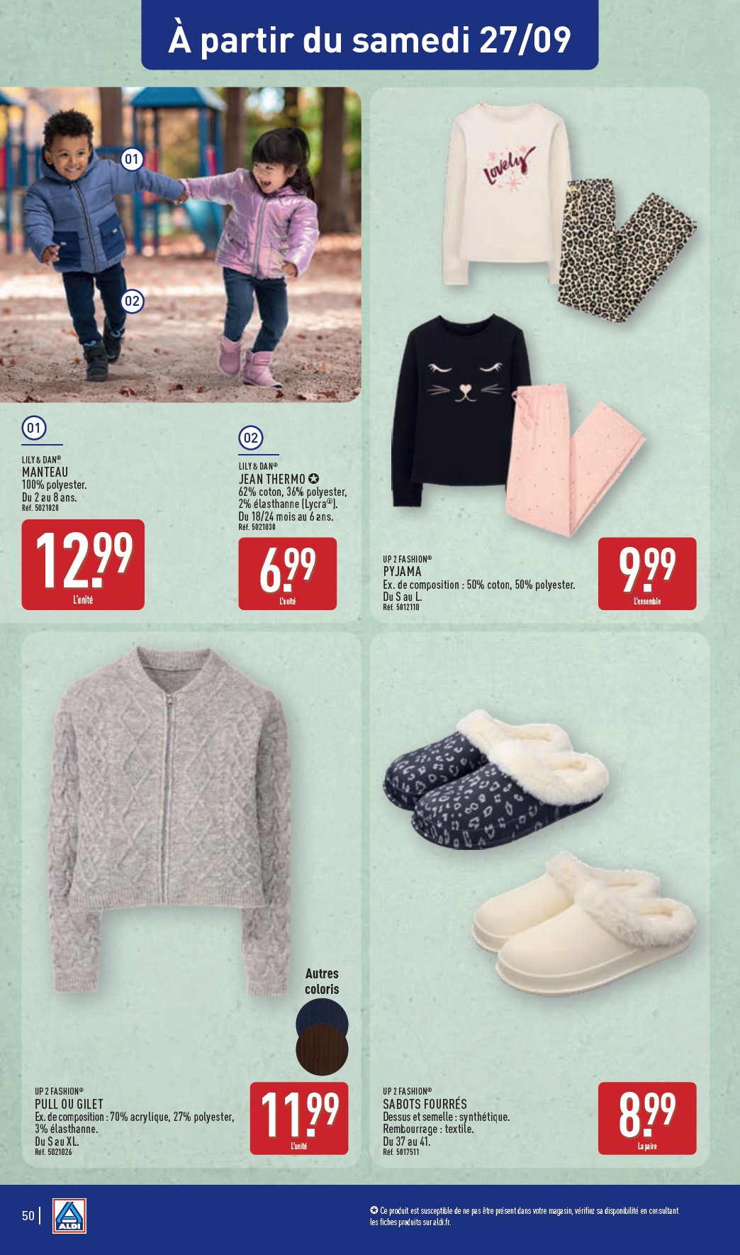 aldi - Catalogue ALDI valable du 23/09 au 29/09 - page: 52