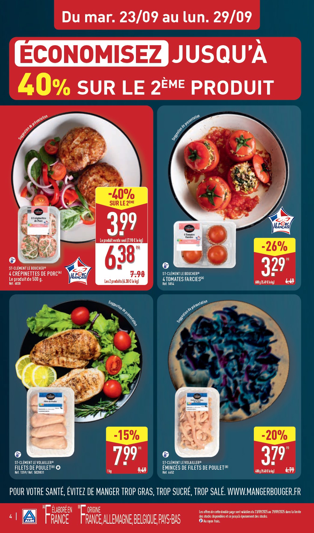 aldi - Catalogue ALDI valable du 23/09 au 29/09 - page: 6