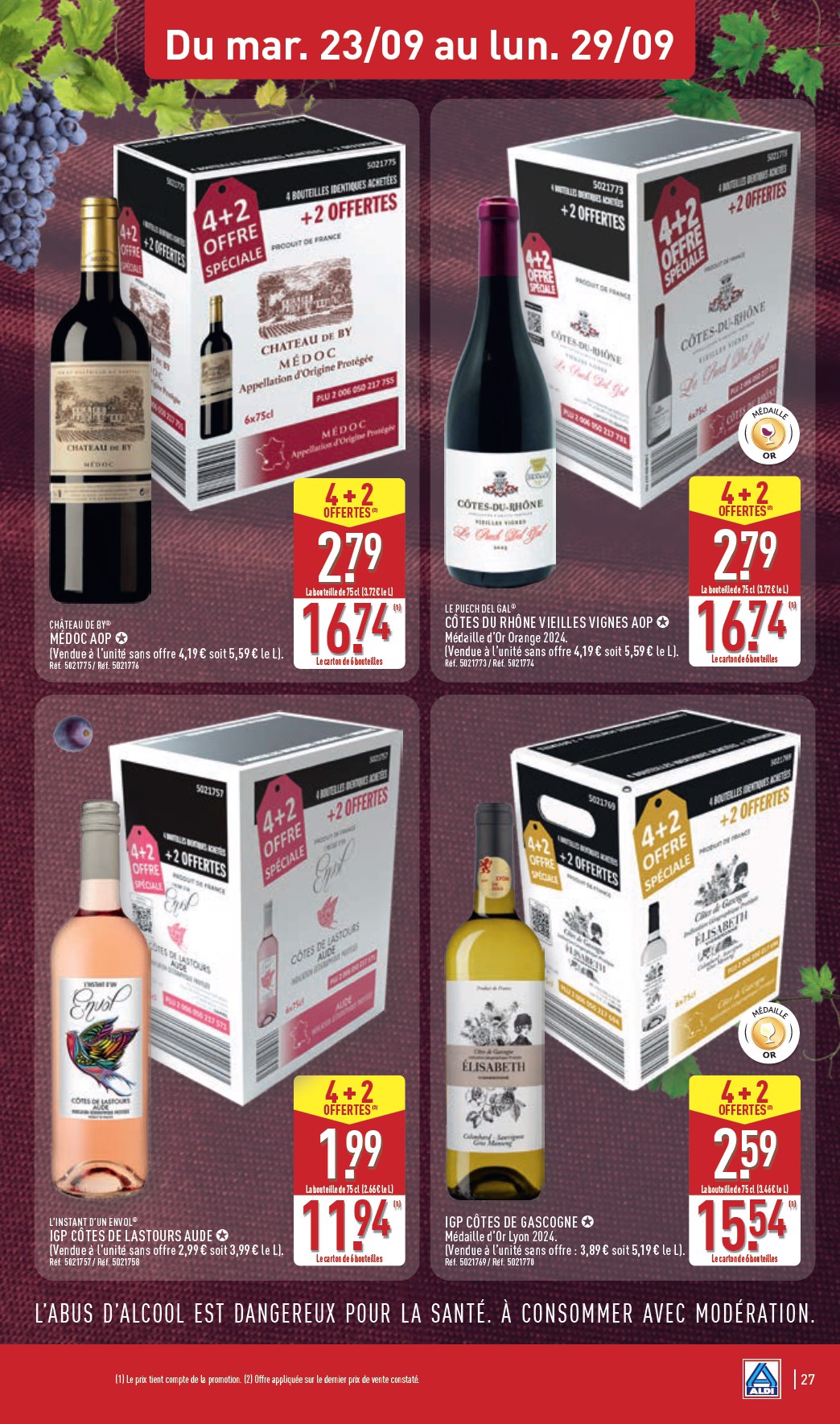aldi - Catalogue ALDI valable du 23/09 au 29/09 - page: 29