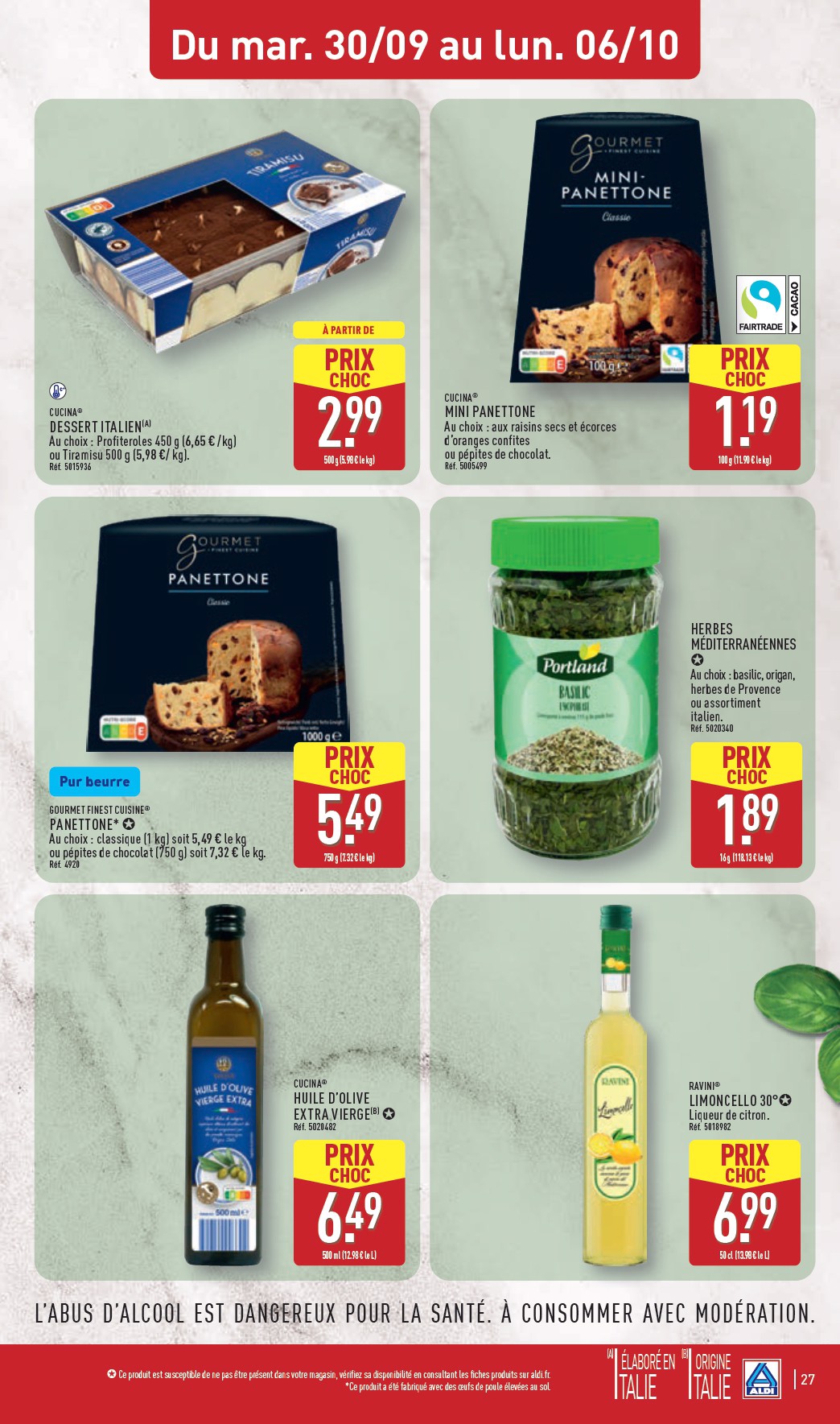 aldi - Catalogue ALDI valable du 30/09 au 06/10 - page: 29