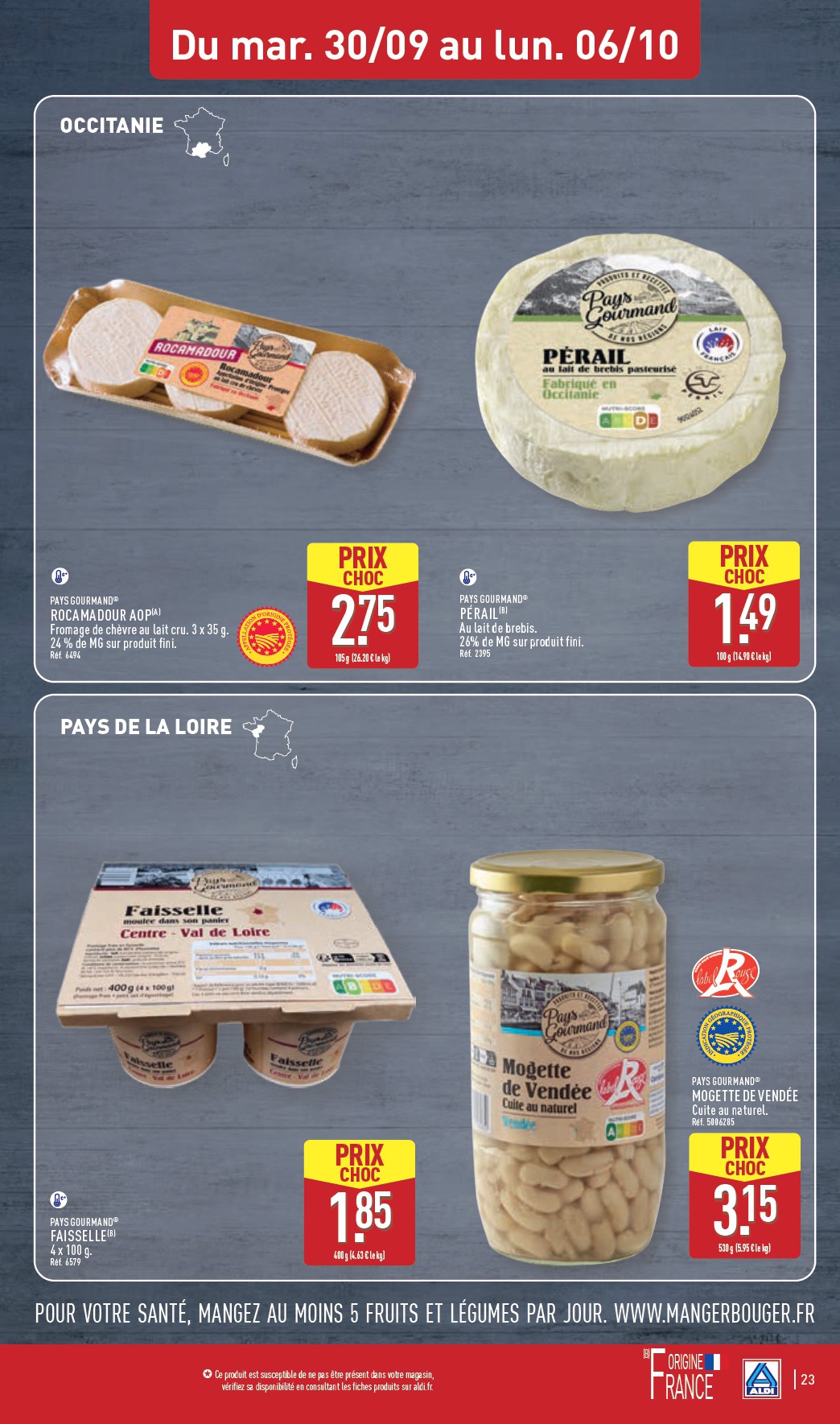 aldi - Catalogue ALDI valable du 30/09 au 06/10 - page: 25
