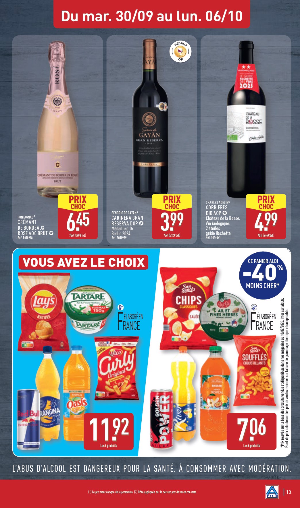 aldi - Catalogue ALDI valable du 30/09 au 06/10 - page: 15