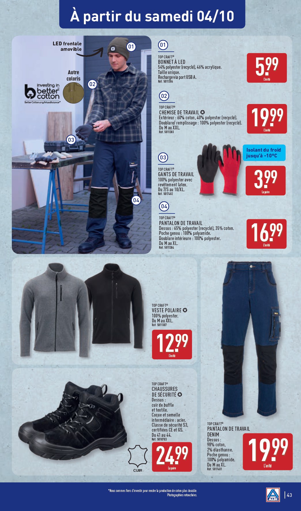 aldi - Catalogue ALDI valable du 30/09 au 06/10 - page: 45