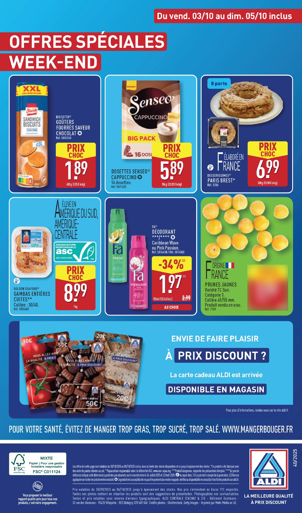 aldi - Catalogue ALDI valable du 30/09 au 06/10 - page: 50