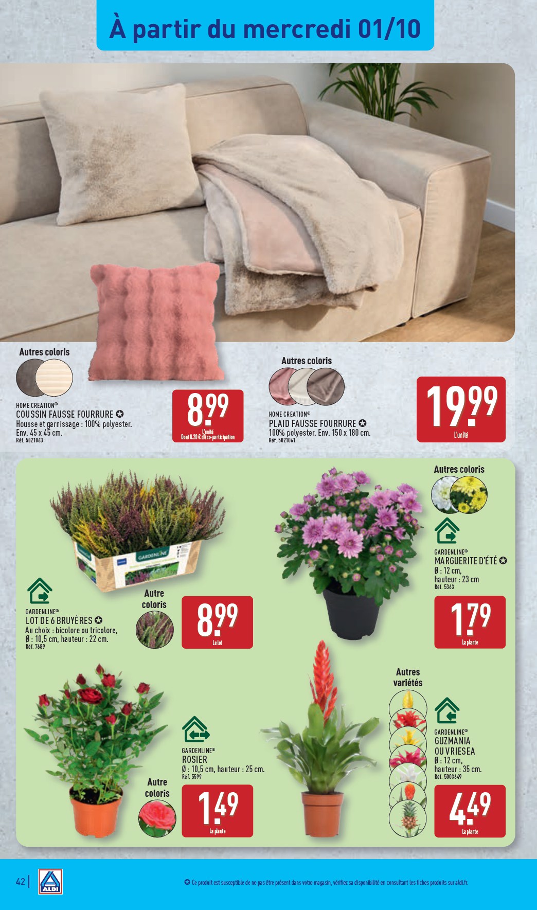 aldi - Catalogue ALDI valable du 30/09 au 06/10 - page: 44