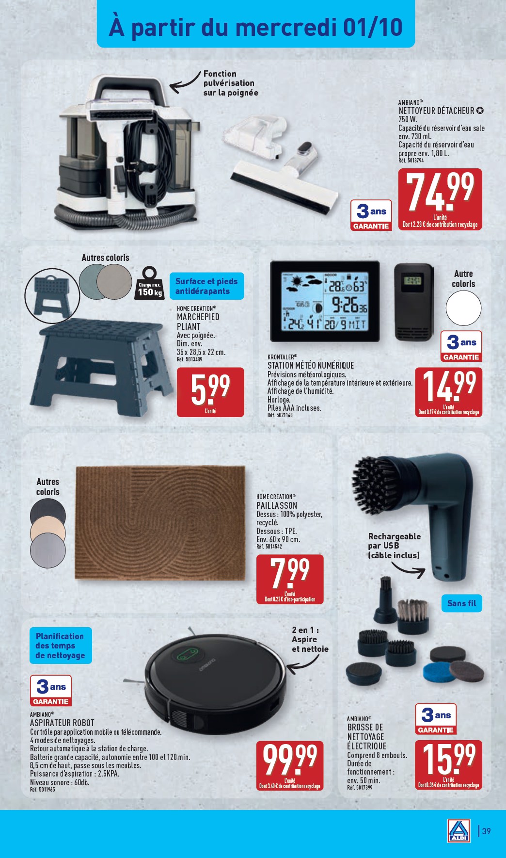 aldi - Catalogue ALDI valable du 30/09 au 06/10 - page: 41