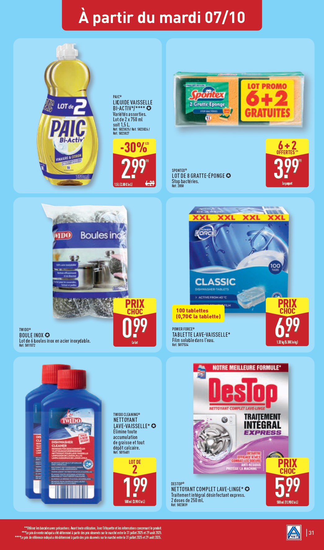 aldi - Catalogue ALDI valable du 07/10 au 13/10 - page: 33